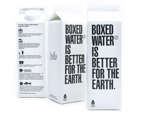 Boxed Water é melhor para o planeta