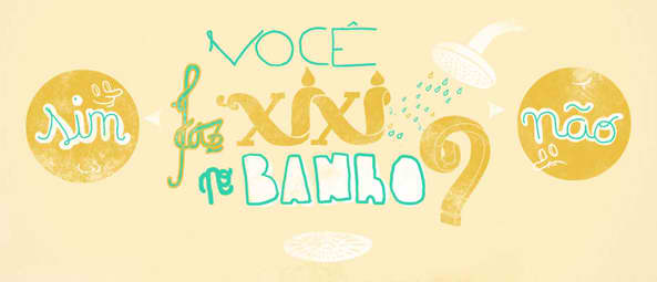 Você faz xixi no banho?