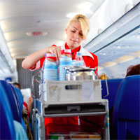 qual o lugar mais sujo de um avião?